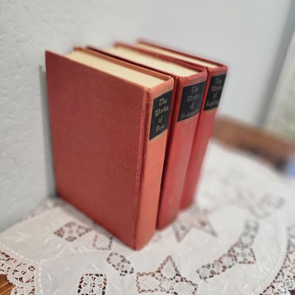 Set of Three (3) Vintage Black's Readers Poetry Books Poe, Shakespeare, Kipling - Picture 7 of 14